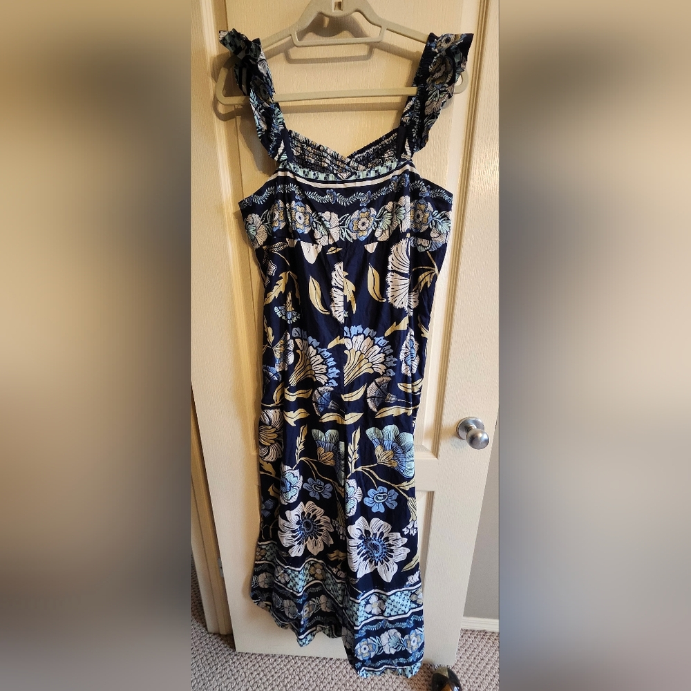 FREE PEOPLE Bali Albright Cotton Printed Jumpsuit. Size Medium. NWT! - Picture 6 of 16